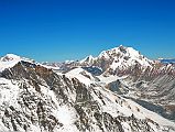 16 Yakawa Kang, Putrun Himal with Genjang Below To The Northeast From Chulu Far East Summit Panorama 